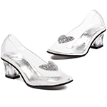 Ellie Shoes 171-PHOEBE Children's 2 Inch Heel Satin Maribou Slippers